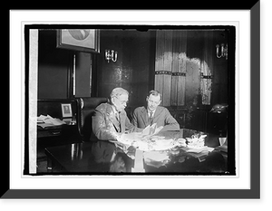 Sec. Work and Gov. Geo. A. Parks of Alaska, 2/16/25, Historic Print