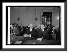 Historic Framed Print, Sec. Weeks before House of Rep. Aircraft Com., [2/28/25],  17-7/8" x 21-7/8"