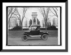 Historic Framed Print, Ford Roadster,  17-7/8" x 21-7/8"