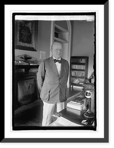 Antique Photo Print - Nelson Johnson of State Dept, 1925