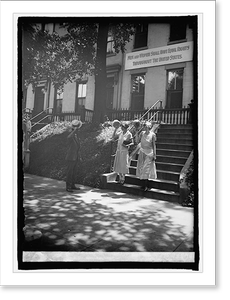 Historic Photo Print - Miss M.V. Roehrer & Miss S.L. Anderson, 1925