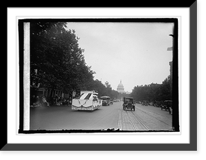 Historic Framed Print, Maccabee parade, 7/20/25 - 5,  17-7/8" x 21-7/8"