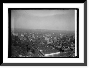 Historic Framed Print, [View of Washington, D.C.] from Wash. Monument,  17-7/8" x 21-7/8"