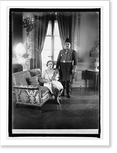 Vintage Photo Print - Minister & Mme. Mahmoud Samy - Vintage Wall Art Gift