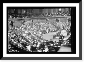 Counting electorial vote, U.S. Capitol, Washington, D.C., 4/14/17, Vintage Print