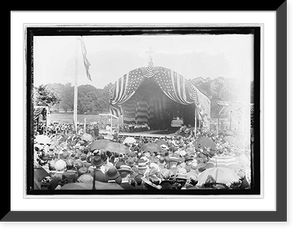 Historic Framed Print, Field Move, 1917, Wash., D.C.,  17-7/8" x 21-7/8"