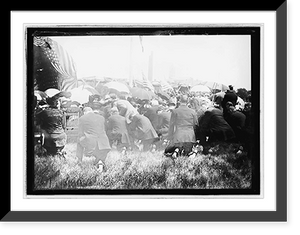 Historic Framed Print, Field Move, D.C., 1917,  17-7/8" x 21-7/8"