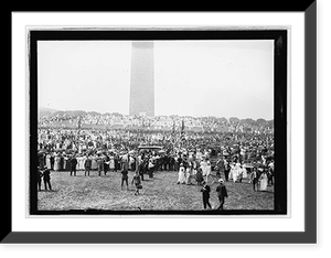 July 4, 1919; momument ground, Wash. D.C, Antique Print