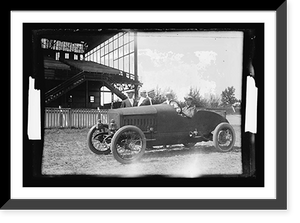 Historic Framed Print, Auto races, Benning, Md. [i.e., Washington, D.C.], Labor Day, 1916 - 3,  17-7/8" x 21-7/8"