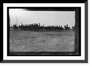 Cavalry troop, Ft. Myer, Arlington, Virginia, 6/24/14 - 4, Historic Reproduction