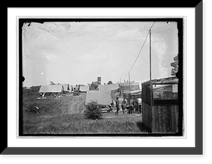 Cavalry camp, Winchester, Va., 1913, Vintage Wall Art