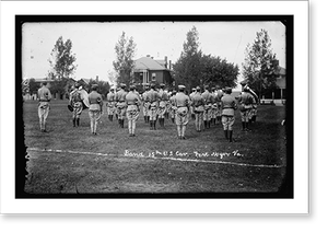 Vintage Military Print - Ft. Myer, Virginia - Band of 15th Cavalry (2)