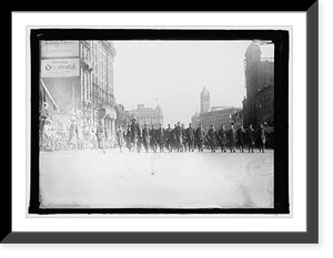 Vintage Americana Print - Parade on Pa. Ave., Wash., D.C., Feb. 21 (1)