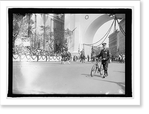 Black & White Photo - Pershing parade, Wash., D.C