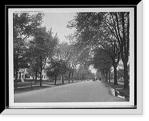 Historic Framed Print, Delaware Avenue, Buffalo, N.Y. - 2,  17-7/8" x 21-7/8"