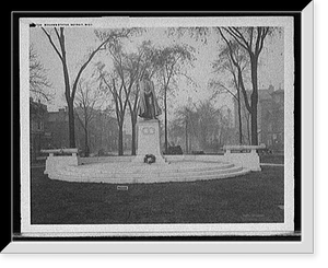 Antique Photo Print - Detroit, Michigan - Macomb Statue