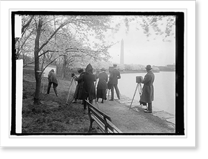 Vintage Photo Print - Washington, DC - Photographers shooting, 1922