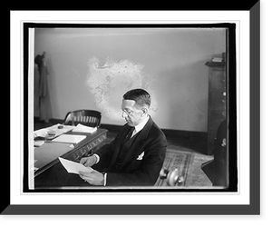 Howard Figg, Food Administrator, Historic Print