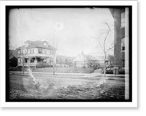 Historic Photo Print - Washington, DC - Petworth Schools & portables (1)