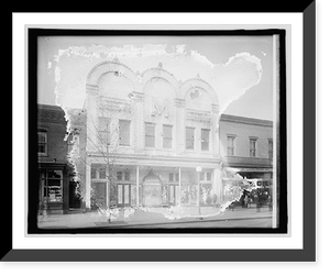 Historic Framed Print, Meadus Theater,  17-7/8" x 21-7/8"