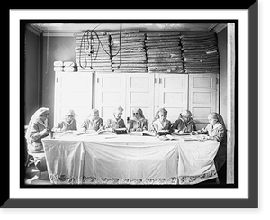Black & White Photo - Red Cross Blind Magazine - Vintage Home Decor Print