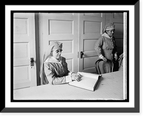 Black & White Photo - Red Cross Blind Magazine, Adelia M. Hoyte