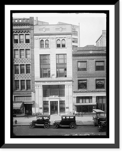 Historic Framed Print, Merchants Bank,  17-7/8" x 21-7/8"