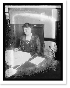 Vintage Photo Print - Miss Laura Eckets - Vintage Home Decor Print