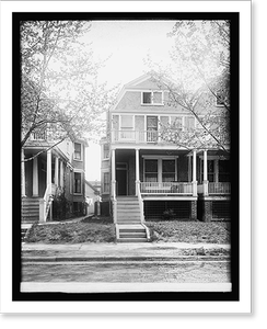 Vintage Americana Print - Washington, DC - Times, 8004 Varnum St., N.W