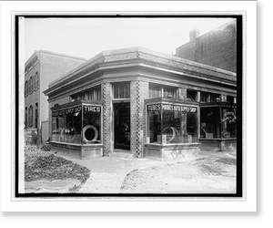Historic Photo Print - Washington, DC - Moore's Auto Supply Shop