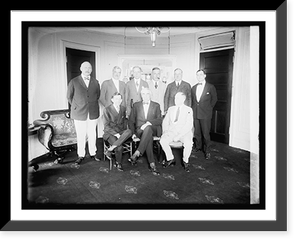 Vintage Americana Print - Harding & Rep. Committee, 1920