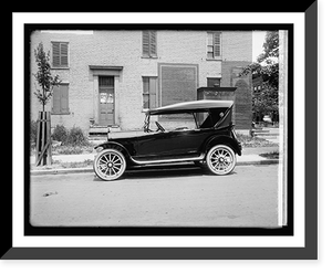 Historic Framed Print, Monroe car, 1920,  17-7/8" x 21-7/8"