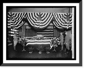 Funeral, General George, Antique Wall Art