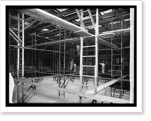 Vintage Building Photo - Washington, DC - House of Rep., painting