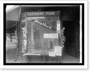 Vintage Americana Print - Washington, DC - Jolls window, 4th Ave., S.E