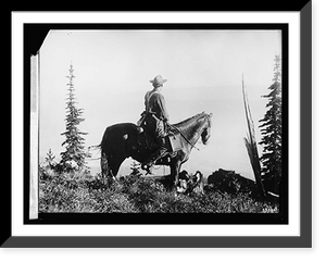 Historic Framed Print, Forest Service,  17-7/8" x 21-7/8"