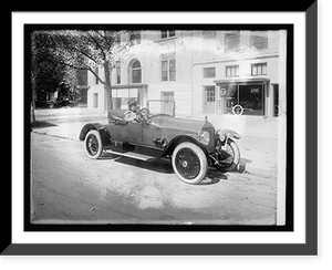 Historic Framed Print, Stutz Roadster, 1920 - 2,  17-7/8" x 21-7/8"