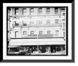 Historic Framed Print, D.J. Kaufman, Herald screen,  17-7/8" x 21-7/8"