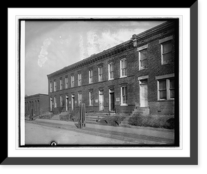 Historic Framed Print, 251 Warren St., [Washington, D.C.] - 2,  17-7/8" x 21-7/8"