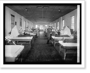 Vintage Photo Print - Walter Reed Physiotherapy story (1)