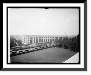 Antique Maritime - Navy Bldg. 4920 - Historic Wall Art Gift