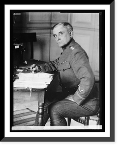 Historic Framed Print, Brig. Genl. Harry C. Hale, 11/1/21,  17-7/8" x 21-7/8"