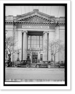 Black & White Photo - Washington, DC - Riggs National bank (1)