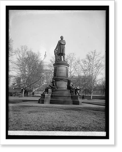 Vintage Building Photo - Washington, DC - Peace Monument, near Capitol