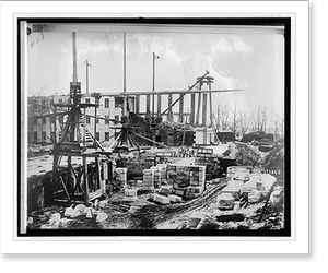 Vintage Photo Print - Washington, DC - Treasury Dept. (old print)