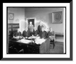 Historic Framed Print, War Finance Corp, 3/8/22,  17-7/8" x 21-7/8"