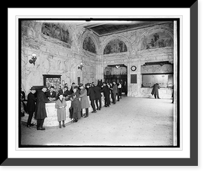 Star lobby, Wash. Star, Wash., D.C, Antique Wall Art
