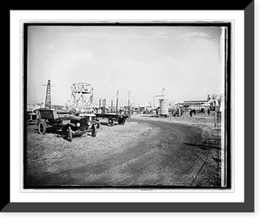 Historic Framed Print, [Fordson tractor exhibit] - 2,  17-7/8" x 21-7/8"