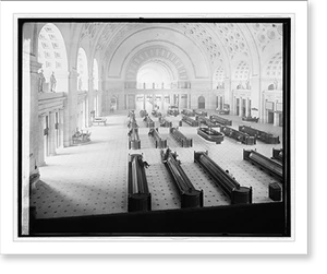 Vintage Building Photo - Washington DC - Union Station, Washington (2)