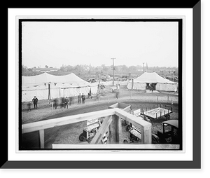 Historic Framed Print, Ford Motor Co., panorama #1,  17-7/8" x 21-7/8"